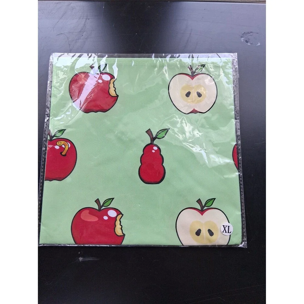 Red Apple & Green Kong Club Bandana for Dogs XL NWT Collectors Release